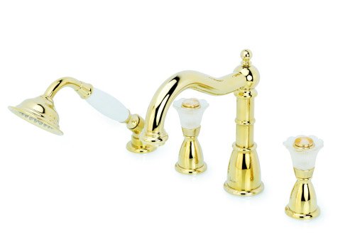 СМЕСИТЕЛЬ ВРЕЗНОЙ Oro G (золото) CAMELIA