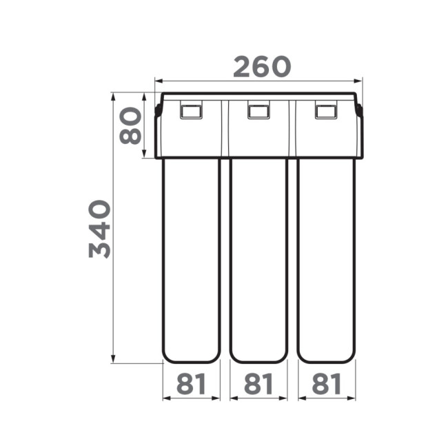 Фильтр для очистки воды Omoikiri Pure Drop Lite Фильтр для очистки воды Omoikiri Pure Drop Lite