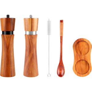 Набор мельниц для специй на подставке GR-02-SET