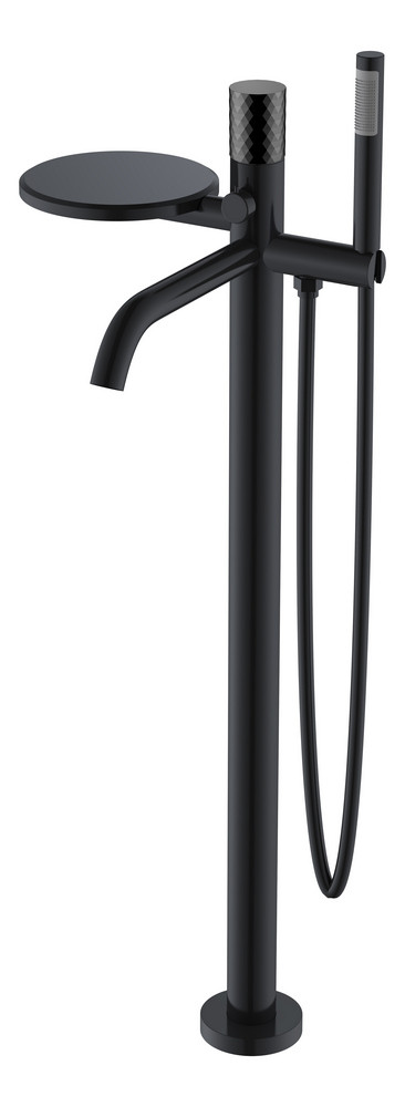 Смеситель STICK напольный B (черный)