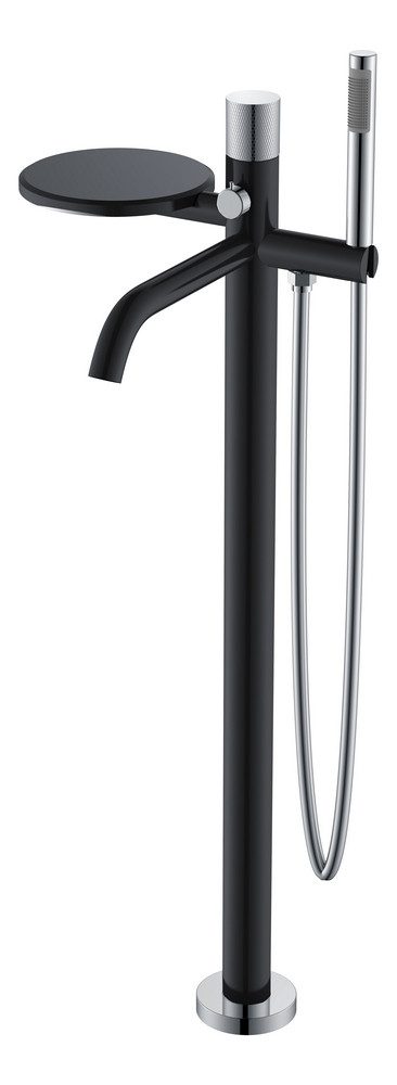 Смеситель STICK напольный B (черный)