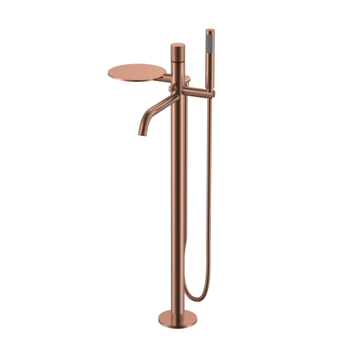 Смеситель STICK напольный CB (брашированная медь)