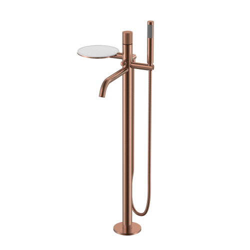 Смеситель STICK напольный CB (брашированная медь)