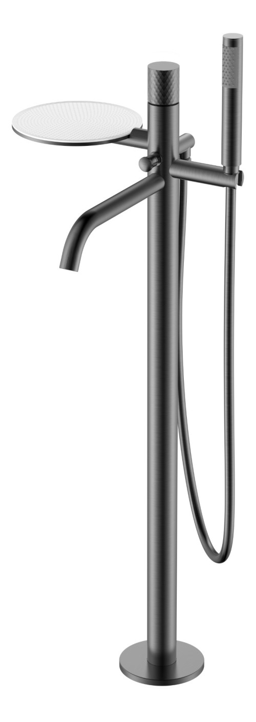 Смеситель STICK напольный GM (графит)