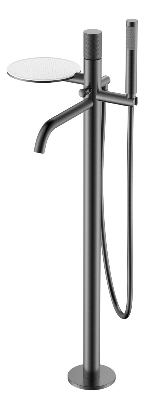 Смеситель STICK напольный GM (графит)