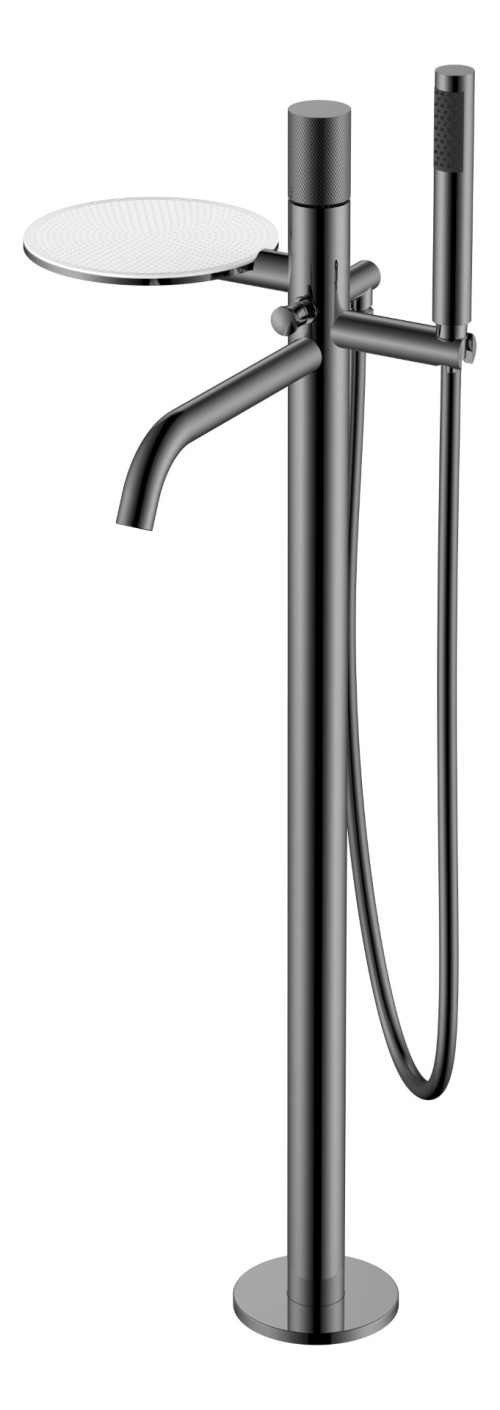Смеситель STICK напольный SGM (графит глянец)
