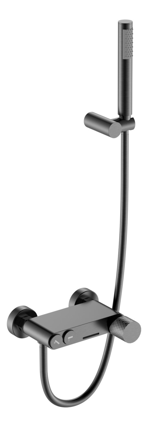 Смеситель STICK для ванны GM (графит)