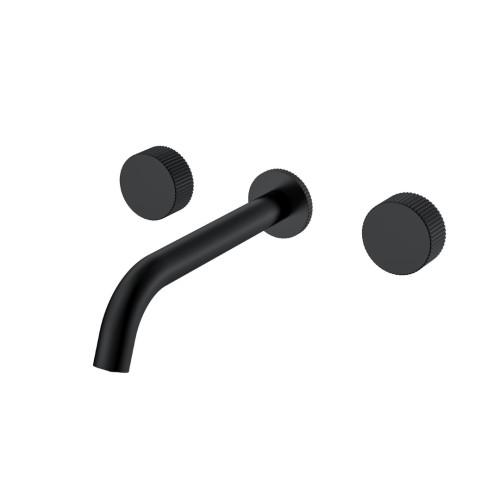 Смеситель из стены STICK TOUCH на 3 отв B (черный)