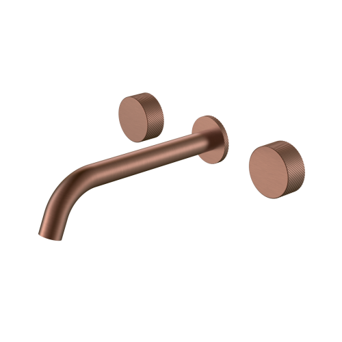 Смеситель из стены STICK TOUCH на 3 отв BRB (брашированная бронза)