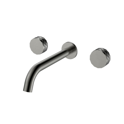 Смеситель из стены STICK TOUCH на 3 отв GM (графит)