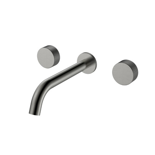 Смеситель из стены STICK TOUCH на 3 отв GM (графит)