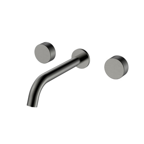 Смеситель из стены STICK TOUCH на 3 отв GM (графит)