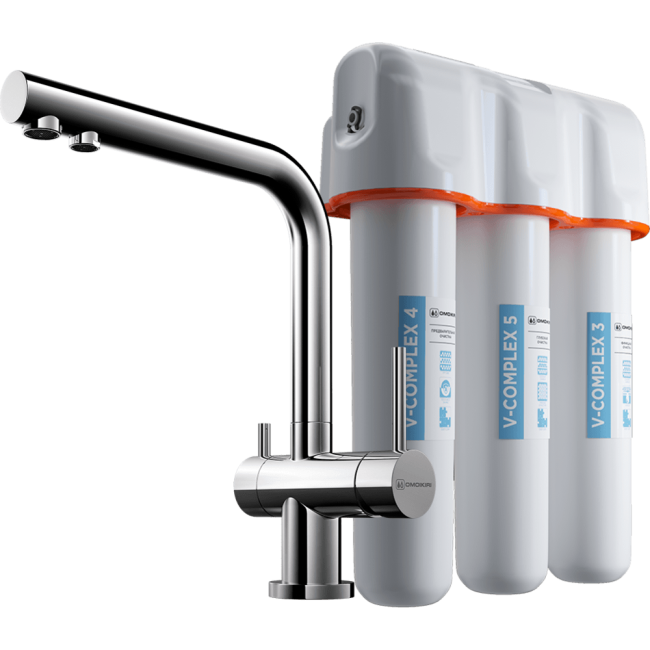 Смеситель для кухни + фильтр Nagano + Pure Drop Lite Смеситель для кухни + фильтр Nagano + Pure Drop Lite