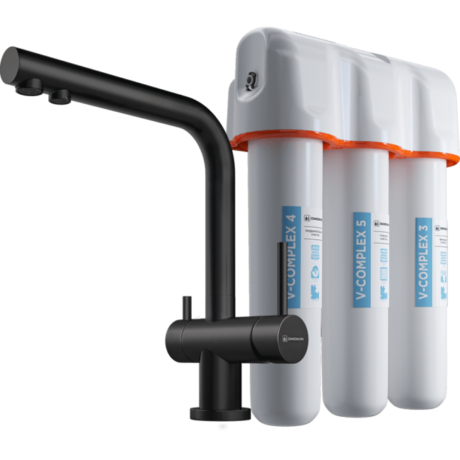 Смеситель для кухни + фильтр Nagano + Pure Drop Lite Смеситель для кухни + фильтр Nagano + Pure Drop Lite