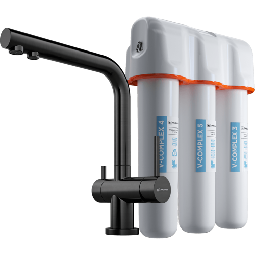 Nagano + Pure Drop Lite вороненая сталь