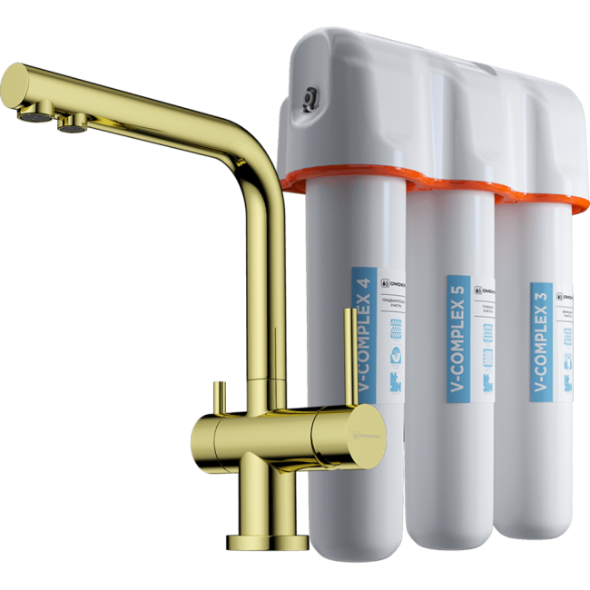 Смеситель для кухни + фильтр Nagano + Pure Drop Lite Смеситель для кухни + фильтр Nagano + Pure Drop Lite