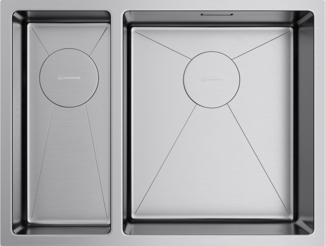 Кухонная мойка Taki 58-2-U/IF-R