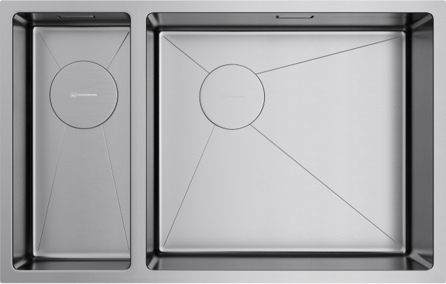 Кухонная мойка Taki 69-2-U/IF Side-R Кухонная мойка Taki 69-2-U/IF Side-R