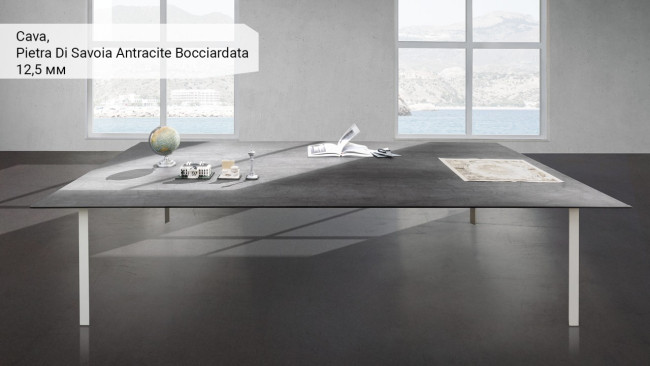 Pietra Di Savoia Antracite Bocciardata