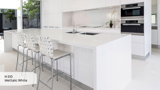 N 510 Mettalic White