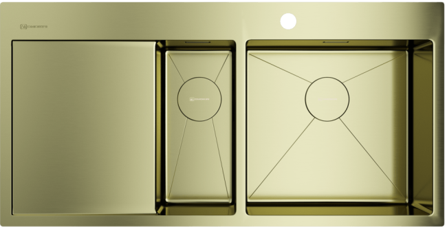 Кухонная мойка Akisame 100-2-R