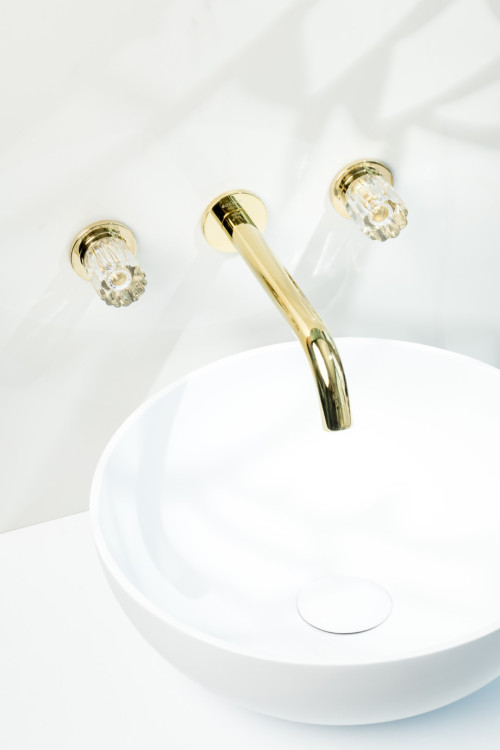 Смеситель из стены ELEGANTE на 3 отв G (золото)
